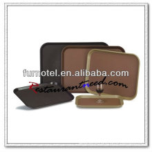 P136 High Quality PC Oblong Anti Skid Tray